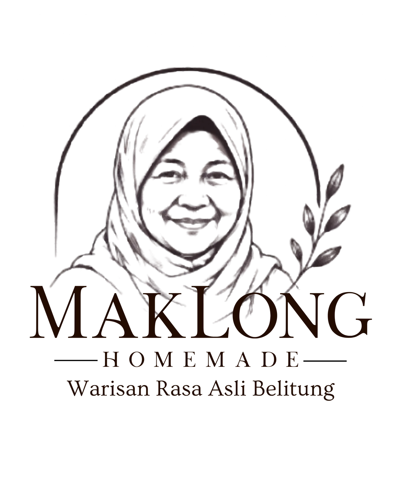 Logo MakLong Cookies- Warisan Rasa Asli Belitung